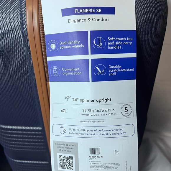 Delsey Bags Nwt Delsey Flanerie Se 2 Piece Luggage Set Navy Blue